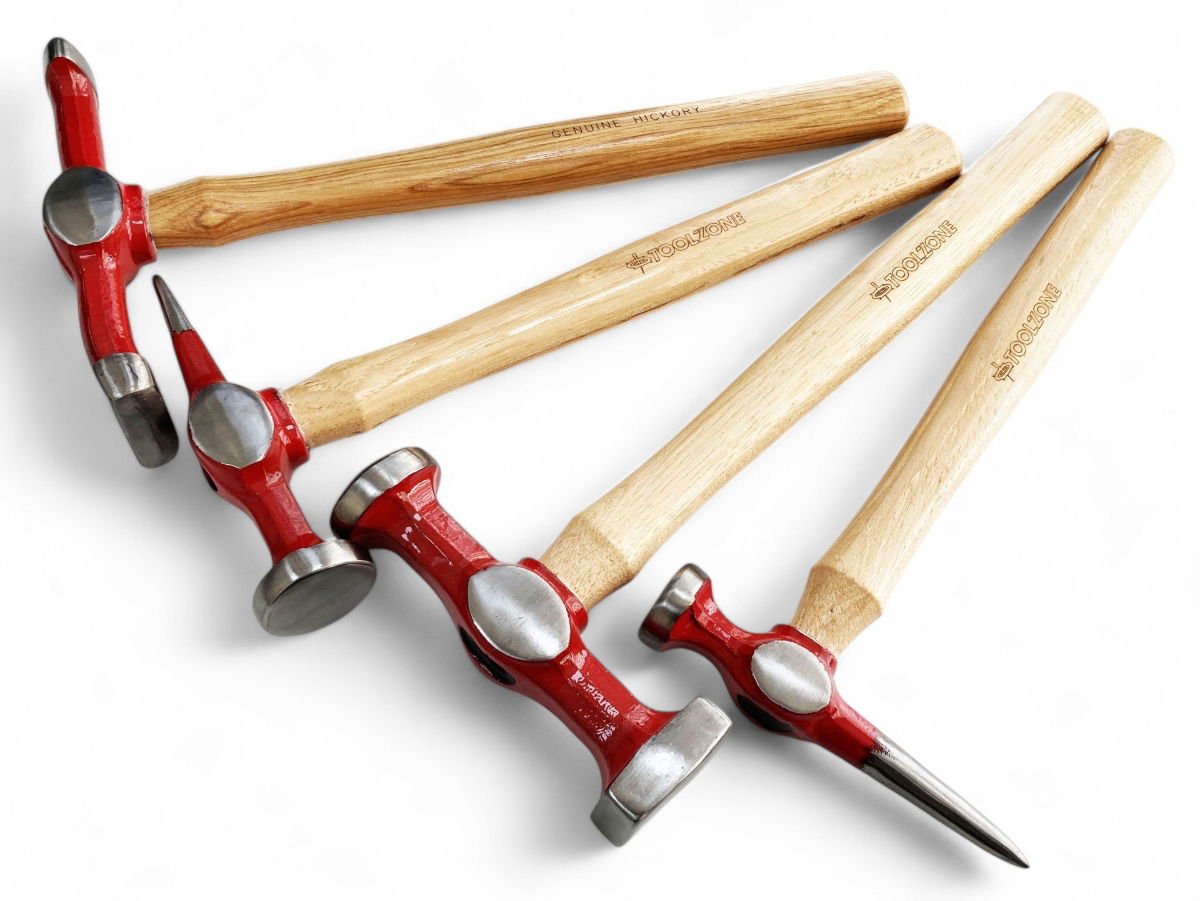 BODY REPAIR KIT 9pc HICKORY HANDLE DROP-FORGED STEEL - TOOLZONE KDPAU372 thumbnail 7