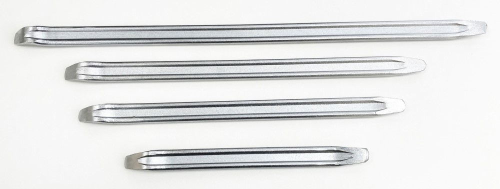 TYRE LEVER SET 4pc 12 16 18 24 WITH TETRON POUCH - TOOLZONE KDPAU373 thumbnail 6