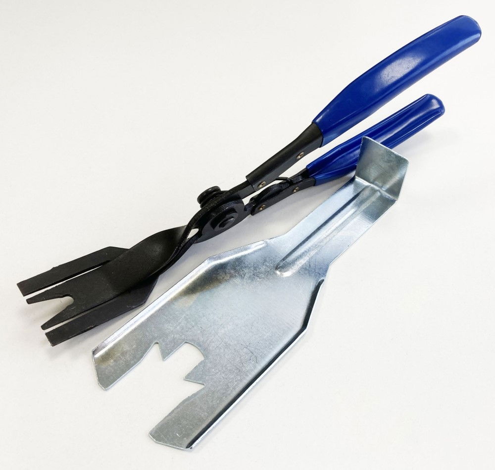 AUTO UPHOLSTERY TOOL SET 6pc WITH REMOVERS AND TRIM CLIP PLIER - TOOLZONE KDPAU380 thumbnail 5