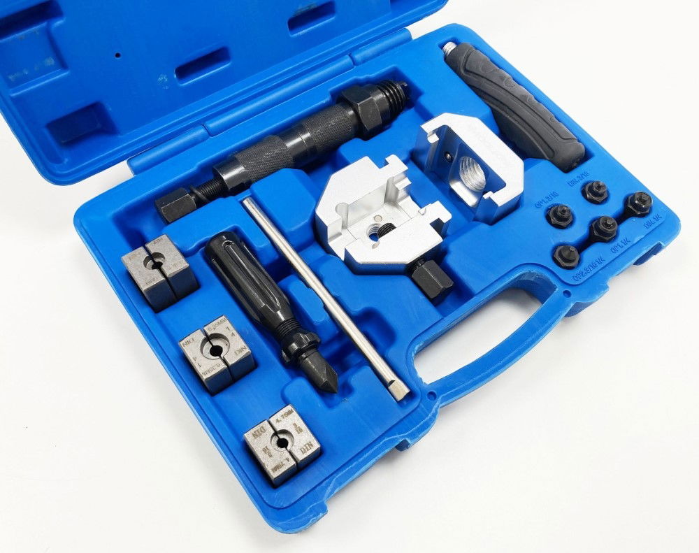 BRAKE PIPE FLARING TOOL TURRET TYPE FOR 3/16 4.75mm 5mm 6mm - TOOLZONE KDPAU382 thumbnail 5