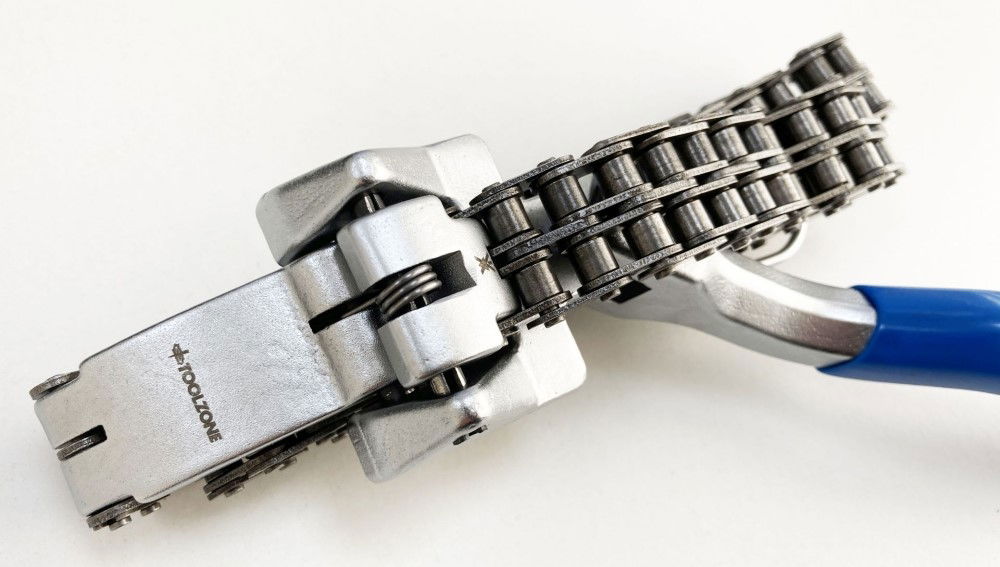 OIL FILTER CHAIN WRENCH 60-195mm WITH SWIVEL HANDLE - TOOLZONE KDPAU384 thumbnail 4