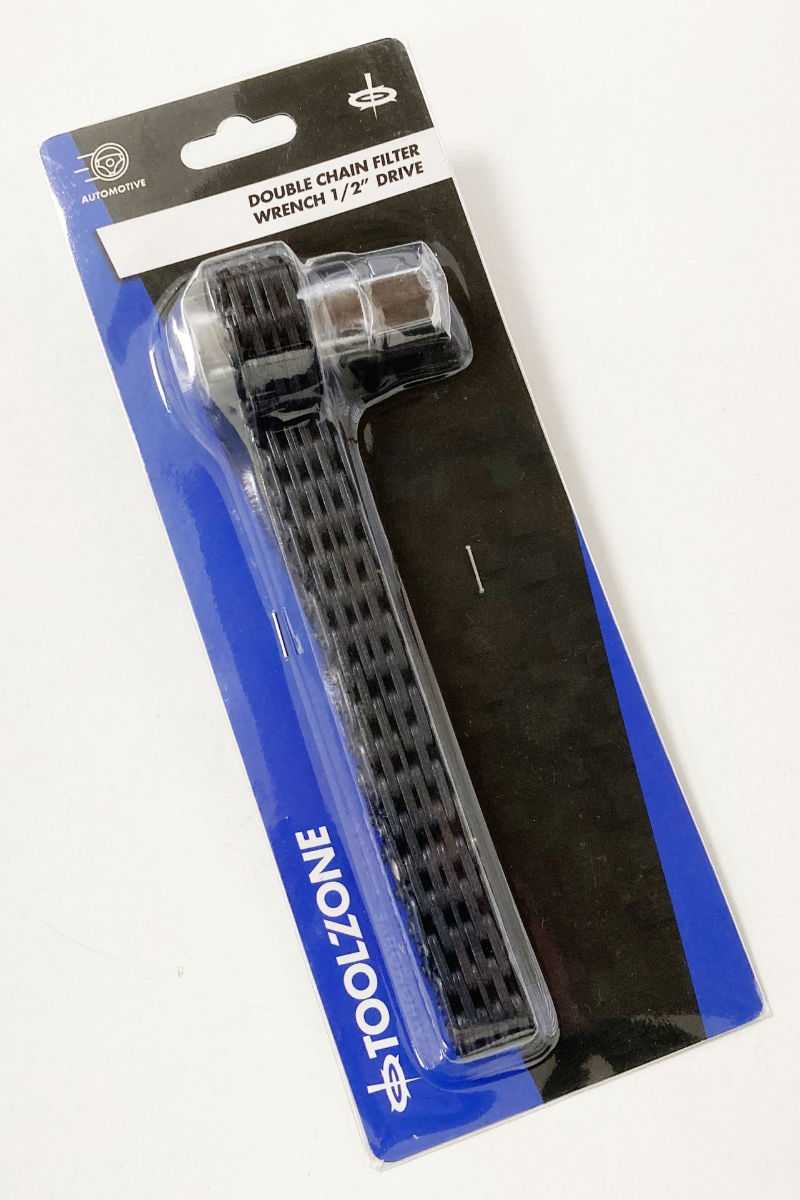 DOUBLE CHAIN FILTER WRENCH 1/2 DRIVE - TOOLZONE KDPAU394 thumbnail 2