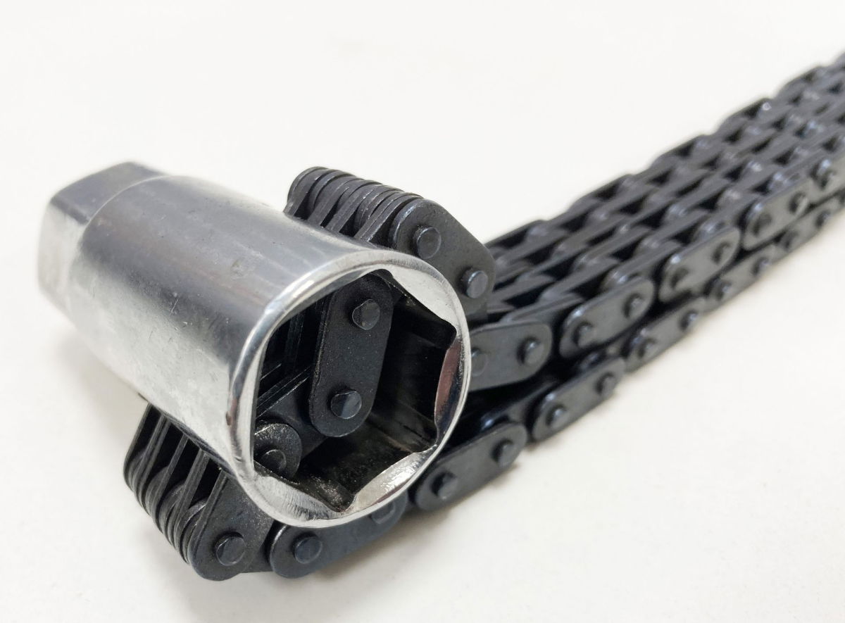 DOUBLE CHAIN FILTER WRENCH 1/2 DRIVE - TOOLZONE KDPAU394 thumbnail 5