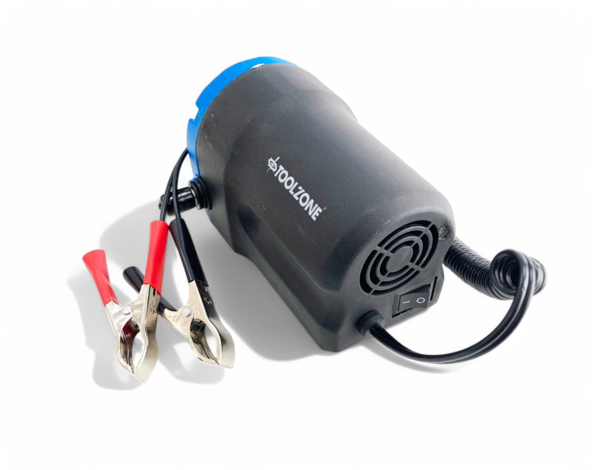 OIL EXTRACTOR PUMP 12 volt WITH ACCESSORIES - TOOLZONE KDPAU398 thumbnail 5
