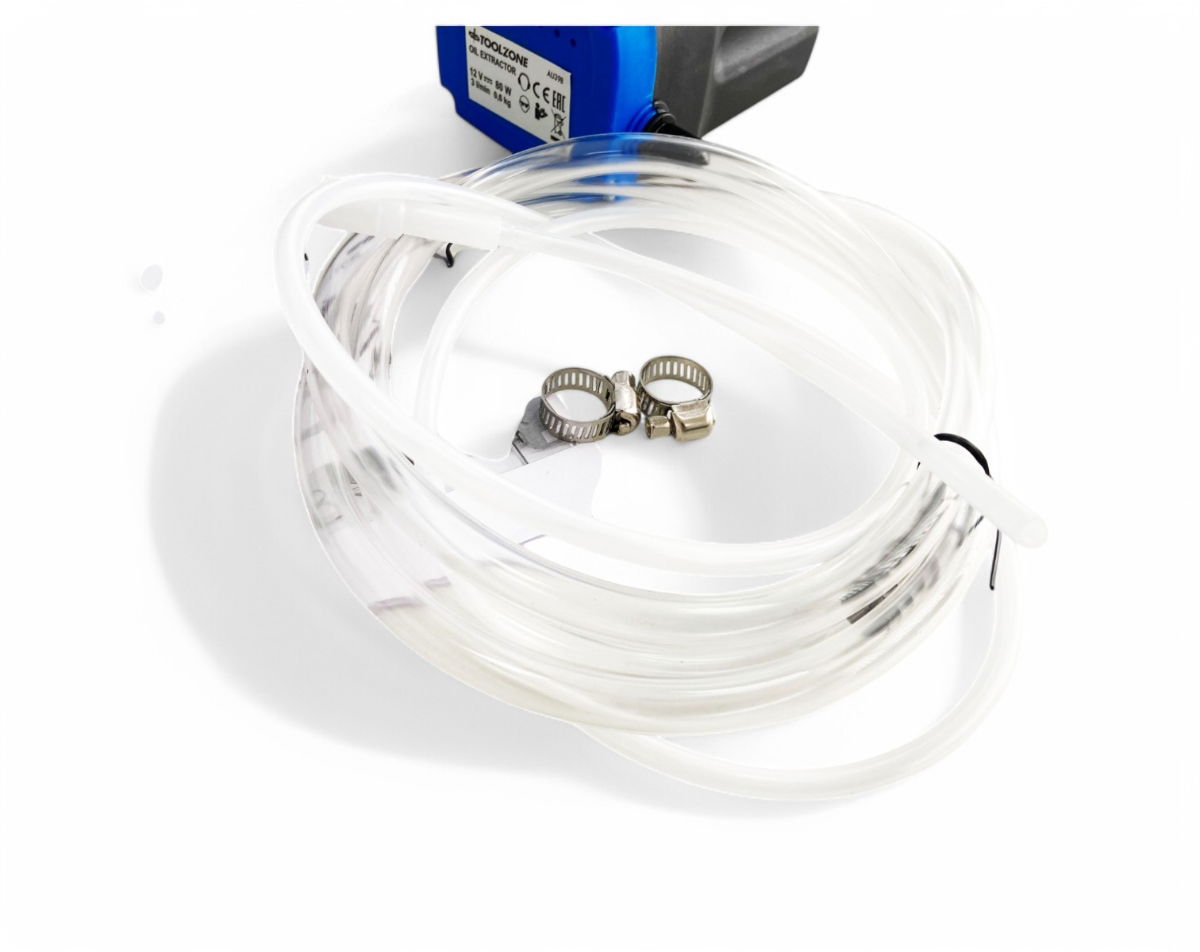 OIL EXTRACTOR PUMP 12 volt WITH ACCESSORIES - TOOLZONE KDPAU398 thumbnail 7