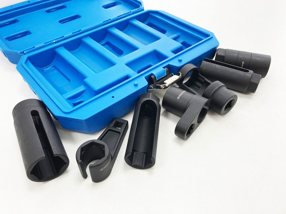OXYGEN SENSOR AND OIL SENDER UNIT SOCKET SET 7pc - TOOLZONE KDPAU399 thumbnail 7