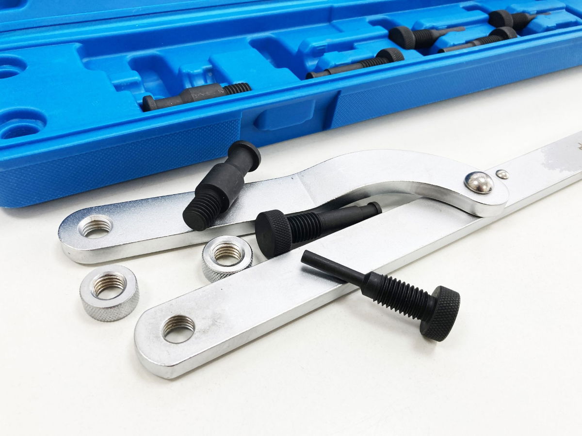 UNIVERSAL PULLEY AND FAN CLUTCH HOLDER SET ADJUSTABLE 40-220mm - TOOLZONE KDPAU400 thumbnail 6