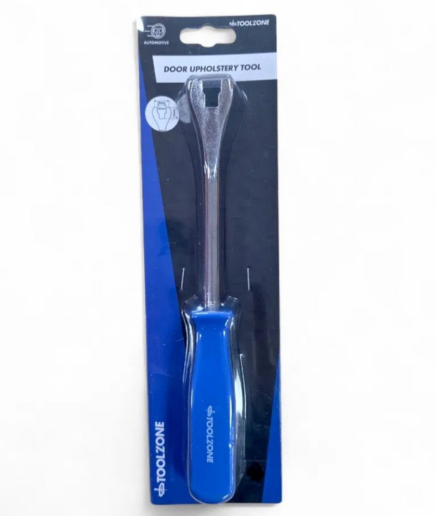 DOOR UPHOLSTERY REMOVAL PLASTIC CLIP PRY TOOL - TOOLZONE KDPAU407 thumbnail 3