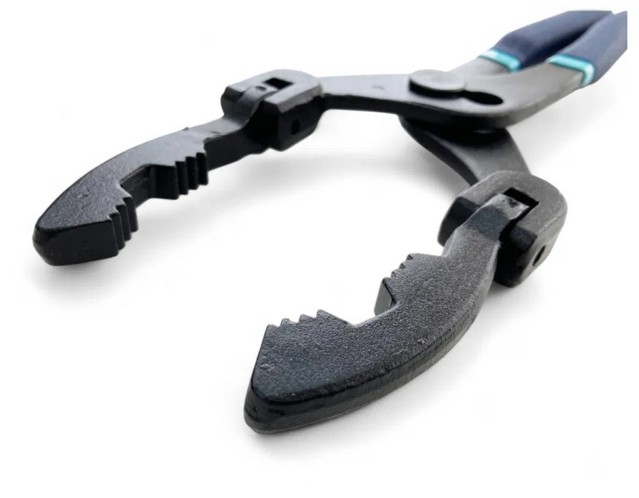 FLEXI ADJUSTABLE JAW SWIVEL OIL FILTER PLIERS - TOOLZONE KDPAU408 thumbnail 3