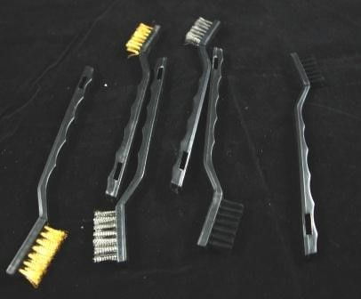 MINI BRUSH SET 6PC ASSORTED 175mm - TOOLZONE KDPBR009 thumbnail 2