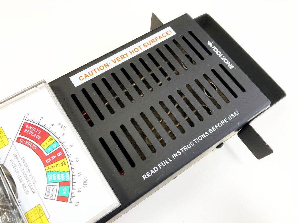 BATTERY TESTER 6/12v 100A ANALOGUE DISPLAY 0-16vdc - TOOLZONE KDPBT030 thumbnail 7