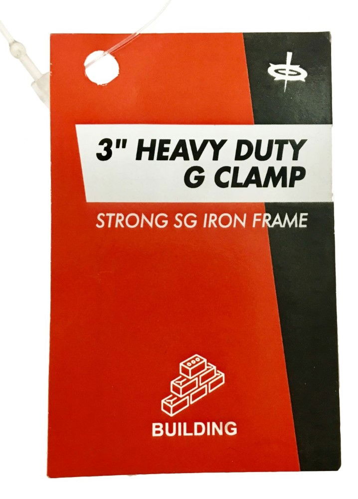 G CLAMP HEAVY DUTY 3 - TOOLZONE KDPCL089 thumbnail 3
