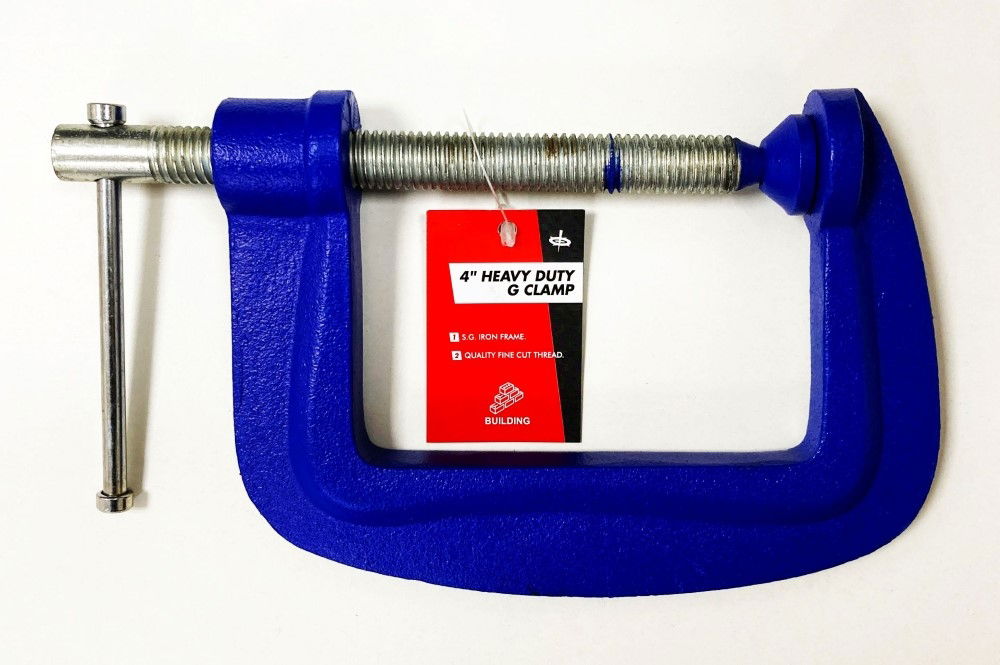 G CLAMP HEAVY DUTY 4 - TOOLZONE KDPCL090 image 1