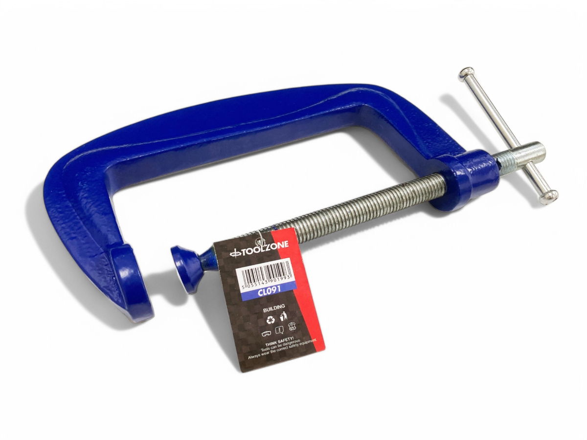 G CLAMP HEAVY DUTY 6 - TOOLZONE KDPCL091 image 1