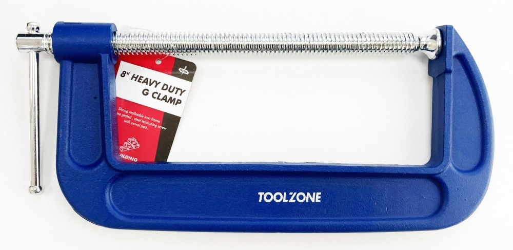 G CLAMP HEAVY DUTY 8 - TOOLZONE KDPCL092 image 1