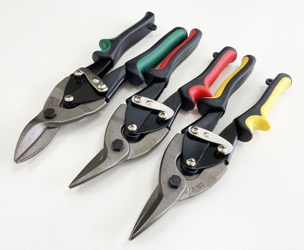 AVIATION SNIPS SET 3PC CRV STRAIGHT LEFT RIGHT CUT - TOOLZONE KDPCT036 thumbnail 4