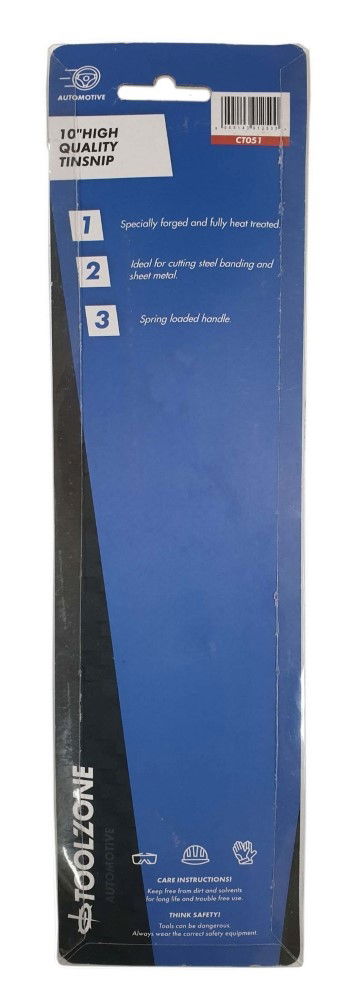 TINSNIPS 10 FORGED HEAT TREATED - TOOLZONE KDPCT051 thumbnail 2