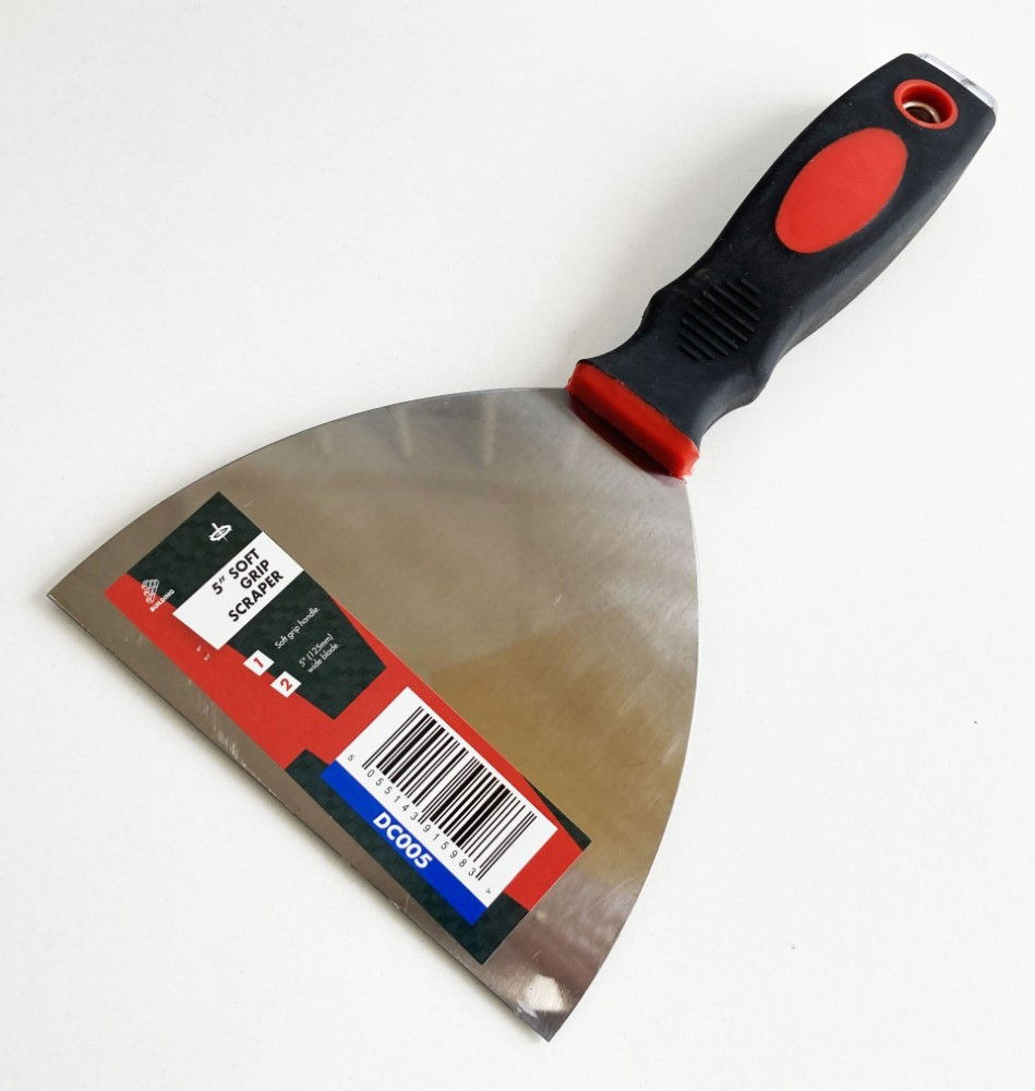SCRAPER 5 SOFT GRIP HANDLE - TOOLZONE KDPDC005 image 1