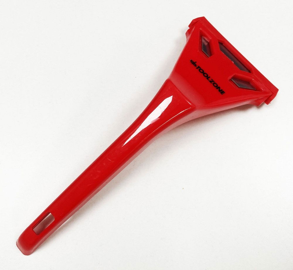 WINDOW SCRAPER ABS PLASTIC 60mm REPLACEABLE BLADE - TOOLZONE KDPDC007 thumbnail 4