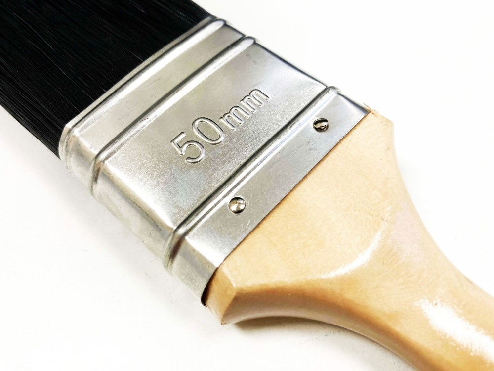 PAINT BRUSH 2 PROFESSIONAL WOODEN HANDLE - TOOLZONE KDPDC136 thumbnail 5