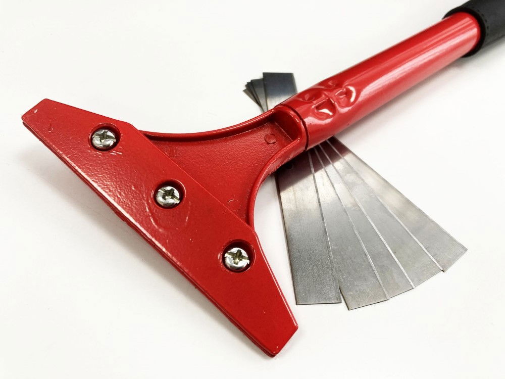WALLPAPER SCRAPER 4 WITH 5 BLADES METAL BODY - TOOLZONE KDPDC185 thumbnail 3