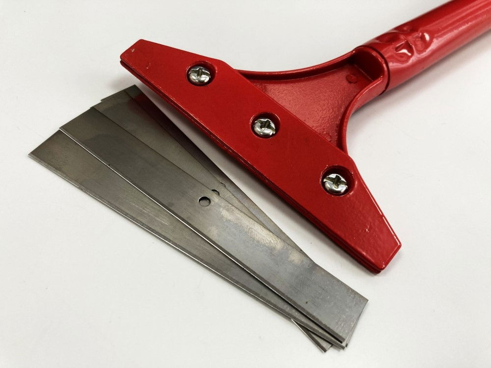 WALLPAPER SCRAPER 4 WITH 5 BLADES METAL BODY - TOOLZONE KDPDC185 thumbnail 4