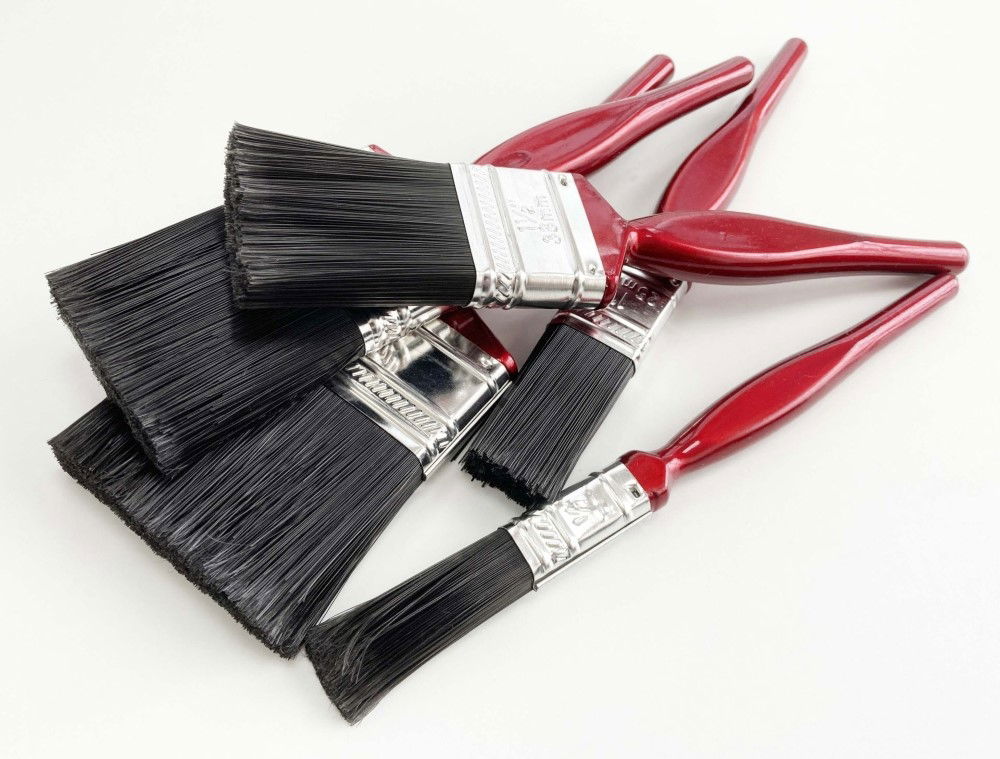 PAINT BRUSH SET 5PC RED HANDLE ASSORTED SIZES - TOOLZONE KDPDC187 thumbnail 5