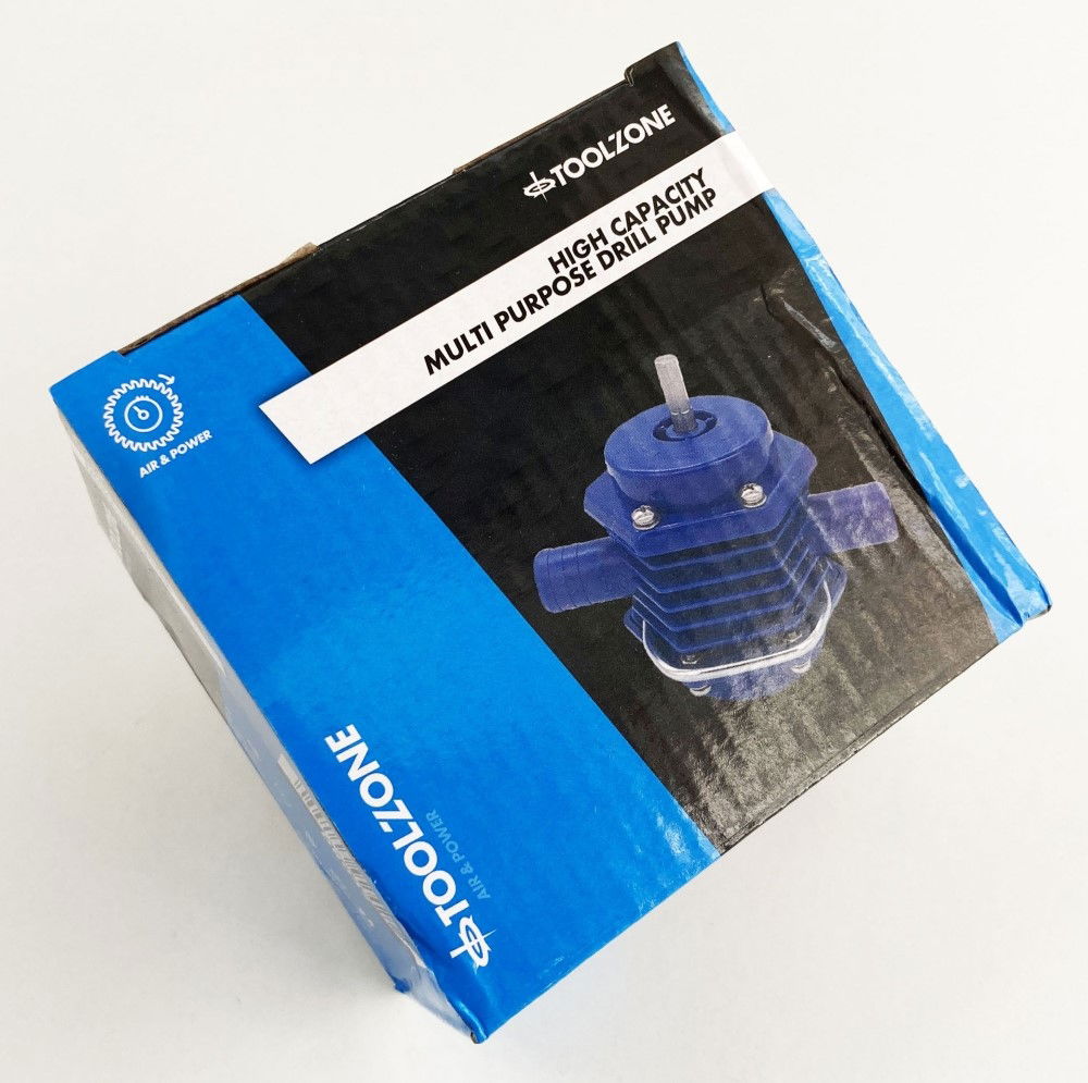 DRILL POWERED WATER PUMP HIGH CAPACITY 40-50 ltr/min - TOOLZONE KDPDR032 thumbnail 2