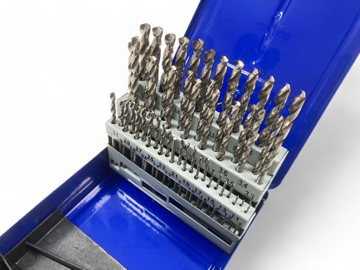 DRILL BIT SET HSS 51PC 1-6mm IN 0.1mm INCREMENTS - TOOLZONE KDPDR041 thumbnail 2