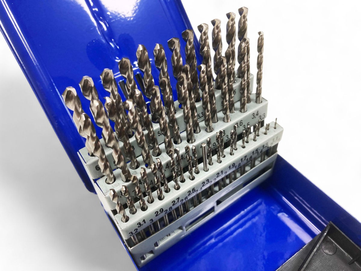 DRILL BIT SET HSS 51PC 1-6mm IN 0.1mm INCREMENTS - TOOLZONE KDPDR041 thumbnail 3