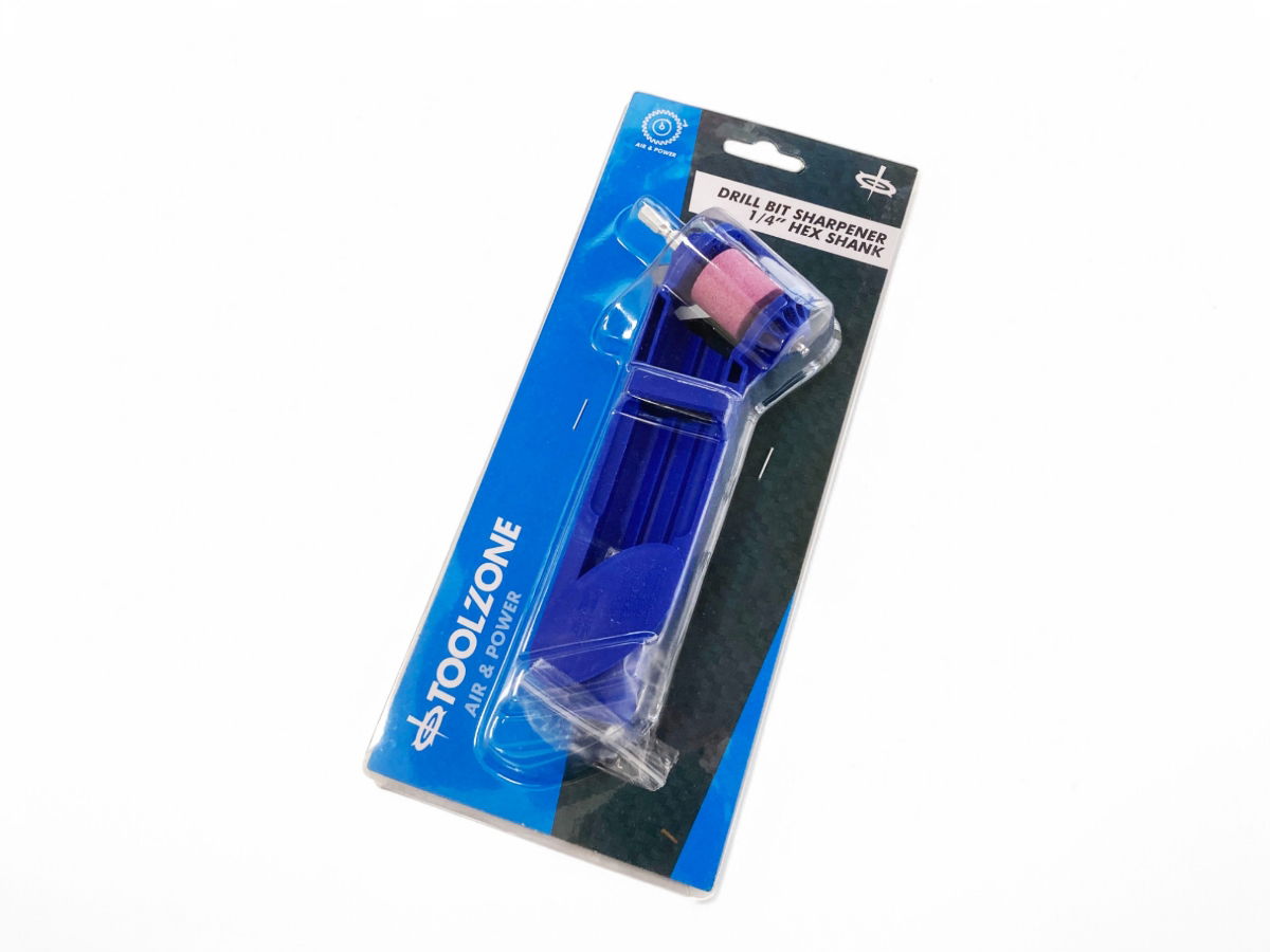 DRILL BIT SHARPENER 1/4 SHANK FOR 2.0-12.5mm 100 GRIT - TOOLZONE KDPDR042 thumbnail 6