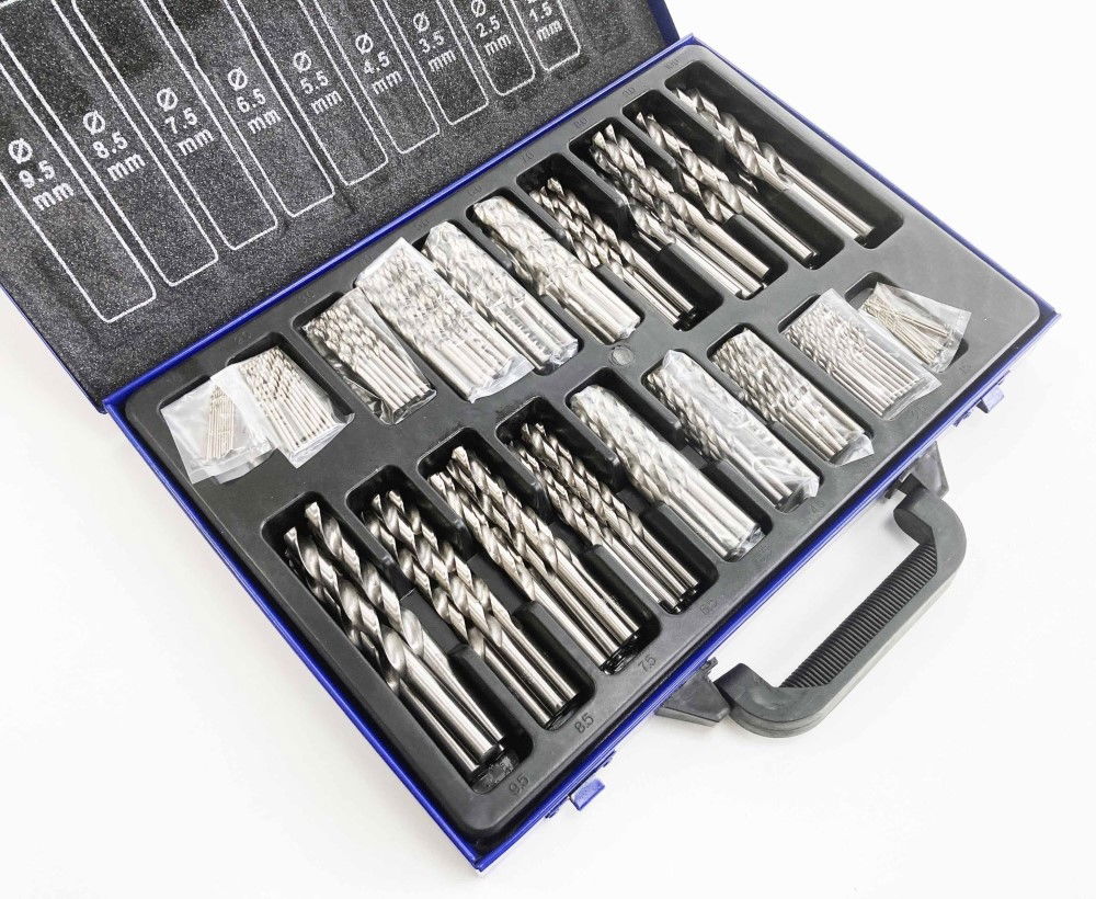 DRILL BIT SET HSS METRIC 170PC 1-8mm - TOOLZONE KDPDR057 thumbnail 5