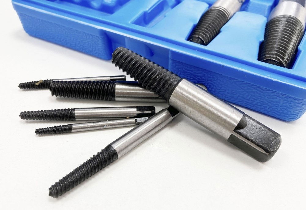 STUD AND SCREW EXTRACTOR SET HSS 8PC 3-26mm - TOOLZONE KDPDR064 thumbnail 4