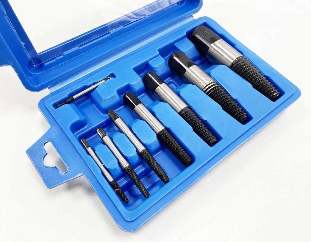 STUD AND SCREW EXTRACTOR SET HSS 8PC 3-26mm - TOOLZONE KDPDR064 thumbnail 5