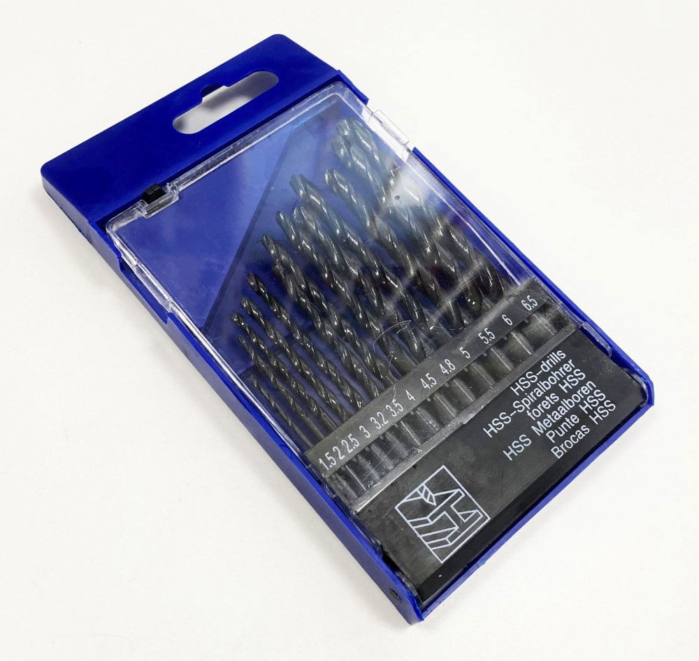 DRILL BIT SET HSS 13PC 1.5-6.5mm - TOOLZONE KDPDR082 thumbnail 4