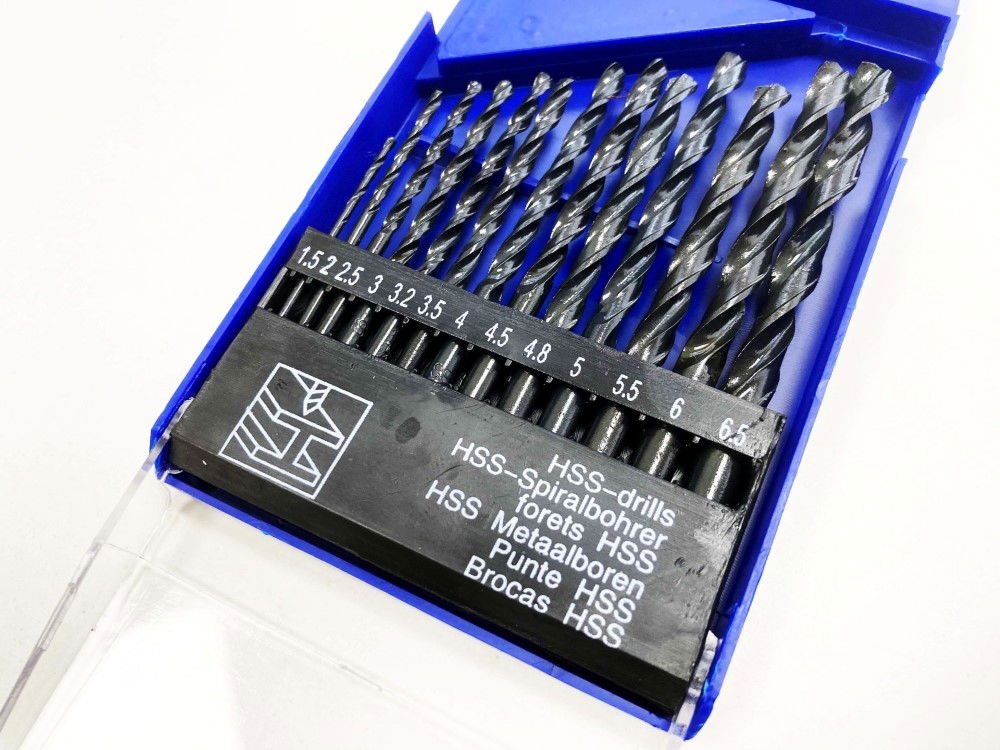 DRILL BIT SET HSS 13PC 1.5-6.5mm - TOOLZONE KDPDR082 thumbnail 7