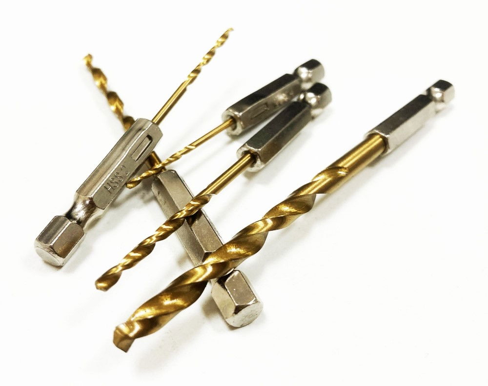 DRILL BIT SET TITANIUM COATED HEX SHANK 5PC 1.5-4.8mm - TOOLZONE KDPDR098 thumbnail 5