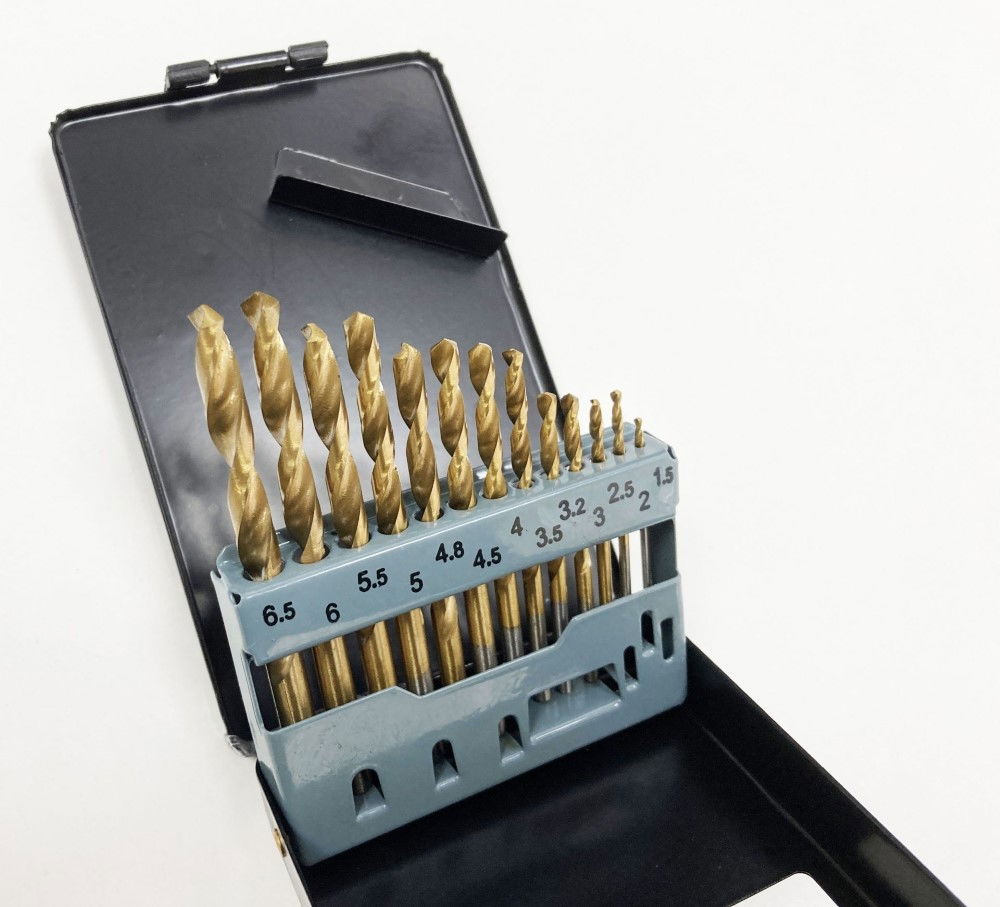 DRILL BIT SET HSS TITANIUM COATED 13PC 1.5-6.5mm - TOOLZONE KDPDR101 thumbnail 9