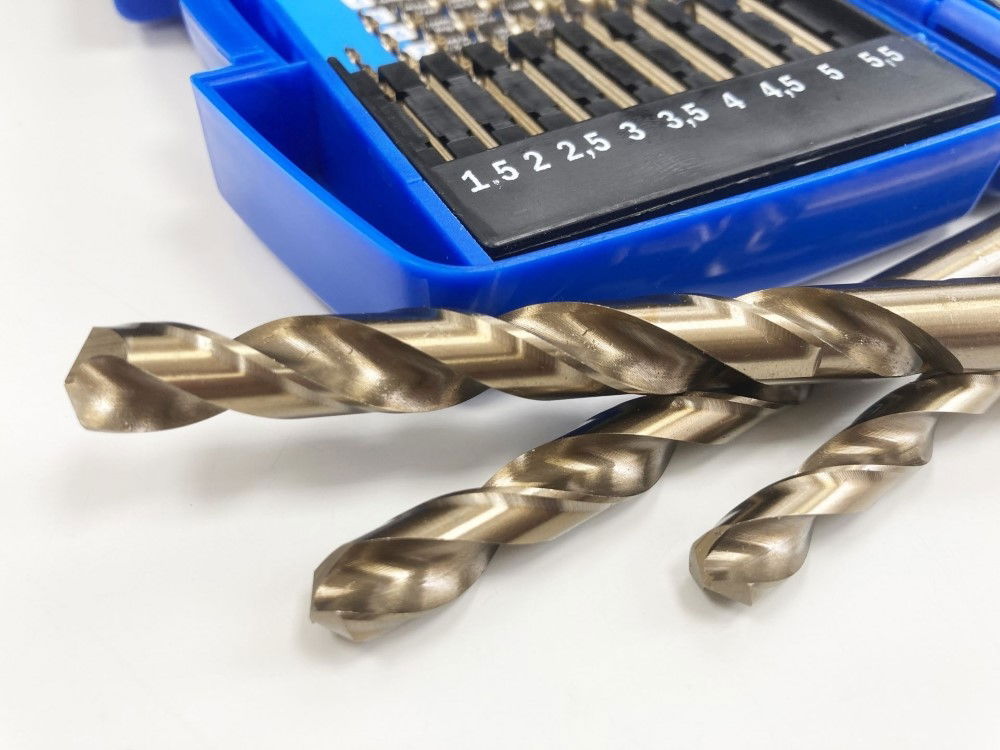 HSS DRILL SET 15PC 5% COBALT 1.5-10mm - TOOLZONE KDPDR389 thumbnail 7