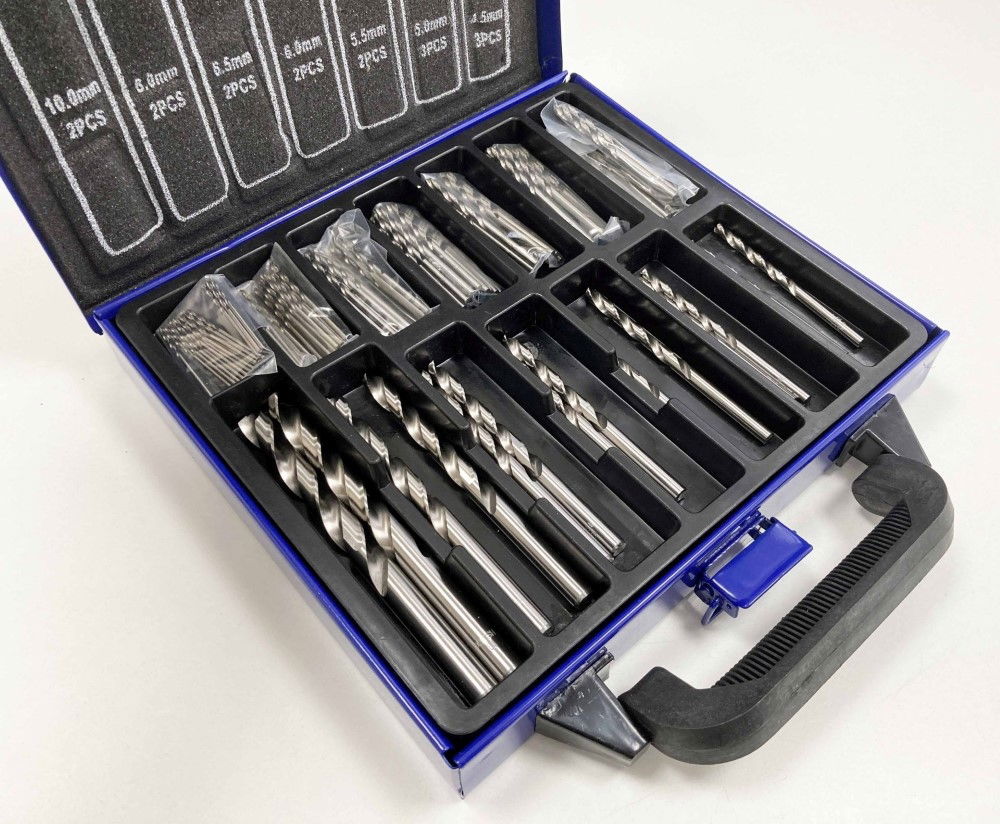 COBALT DRILL BIT SET 99PC 1.5-10mm M35 HSS - TOOLZONE KDPDR397 thumbnail 6