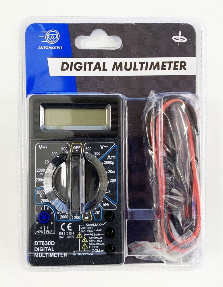 DIGITAL MULTIMETER STANDARD 3-1/2 DISPLAY MAX 1999 - TOOLZONE KDPEL059 thumbnail 3