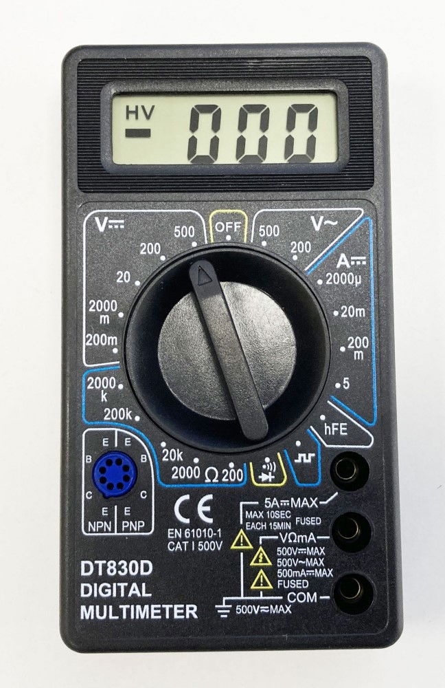 DIGITAL MULTIMETER STANDARD 3-1/2 DISPLAY MAX 1999 - TOOLZONE KDPEL059 thumbnail 5