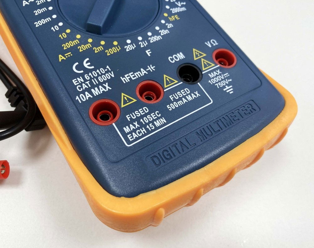 DIGITAL MULTIMETER LARGE LCD DISPLAY ROHS COMPLIANT - TOOLZONE KDPEL060 thumbnail 5