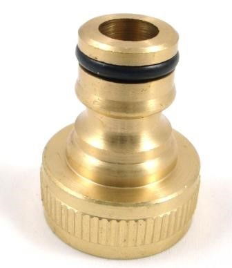 TAP FITTING 3/4 BRASS SCREW ON - TOOLZONE KDPGD155 thumbnail 2