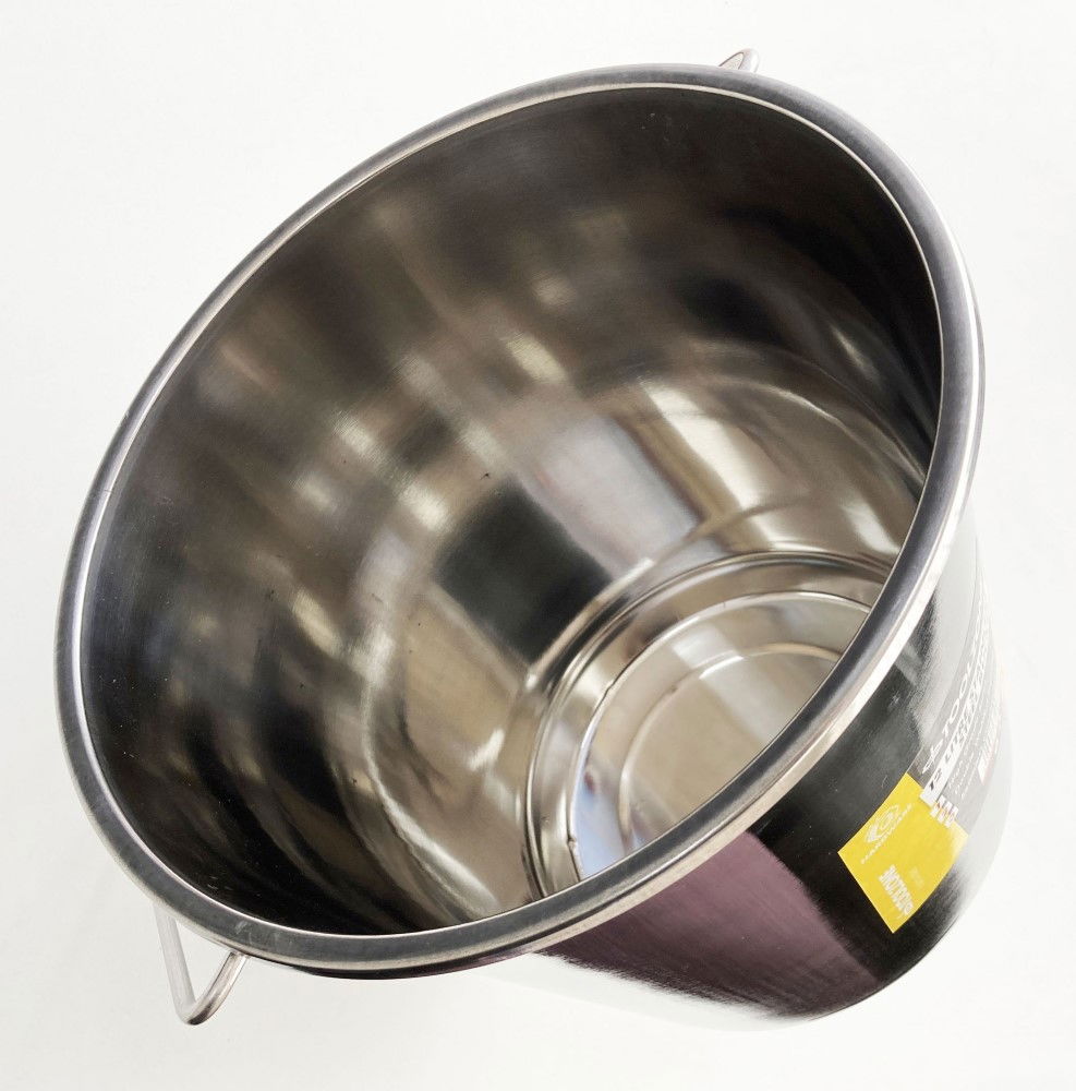 STAINLESS STEEL BUCKET 12 litre - TOOLZONE KDPGD182 thumbnail 3