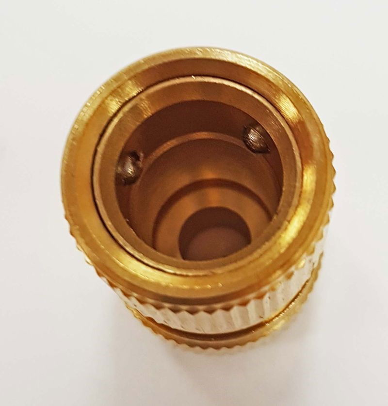 HOSE CONNECTOR FEMALE SOLID BRASS - TOOLZONE KDPGD299 thumbnail 2