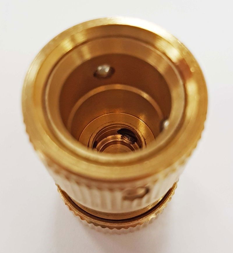 WATER STOP CONNECTOR SOLID BRASS - TOOLZONE KDPGD300 thumbnail 2