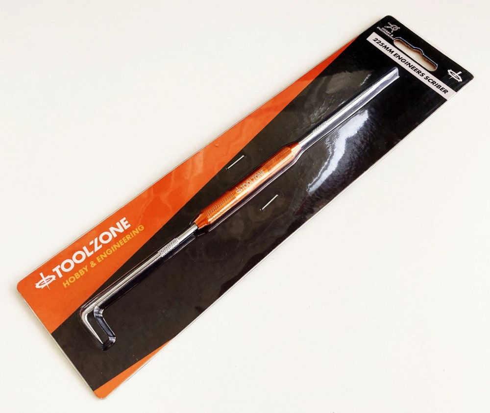 ENGINEERS SCRIBER 225mm STRAIGHT AND 90° TIP - TOOLZONE KDPHB190 thumbnail 2