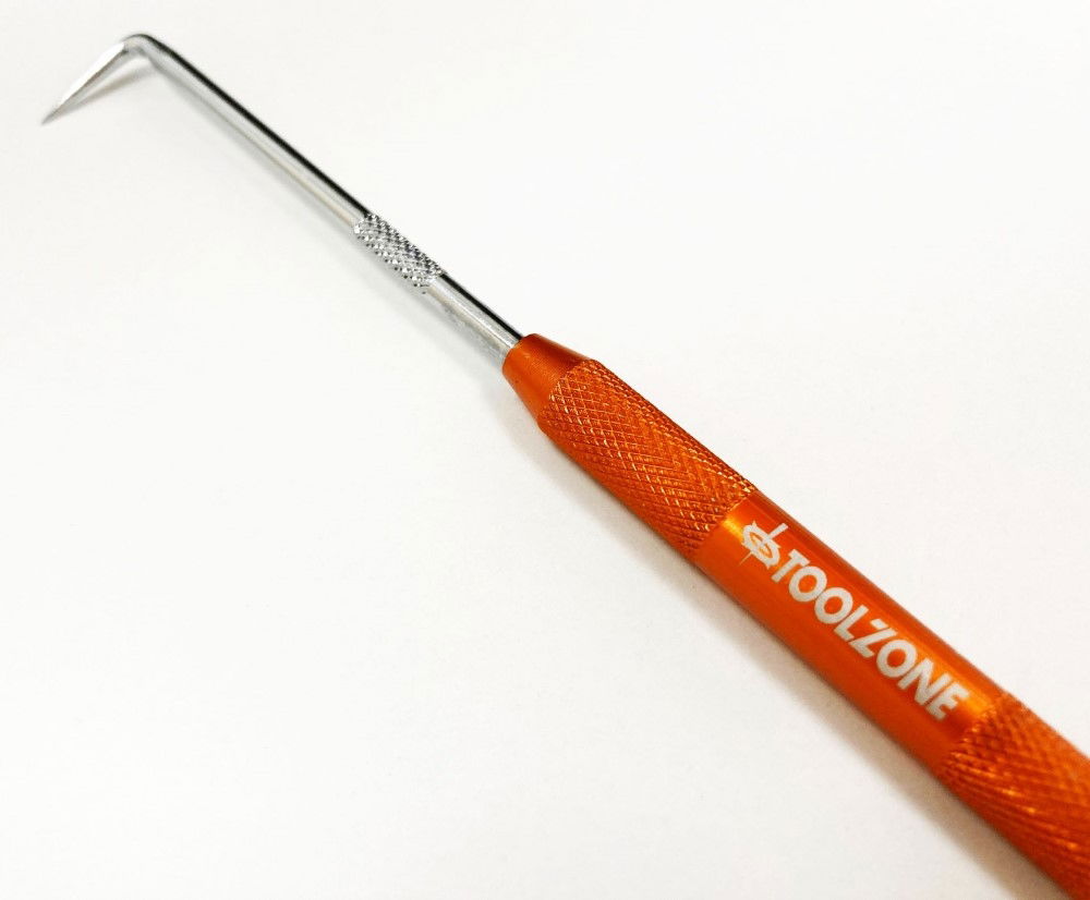 ENGINEERS SCRIBER 225mm STRAIGHT AND 90° TIP - TOOLZONE KDPHB190 thumbnail 5