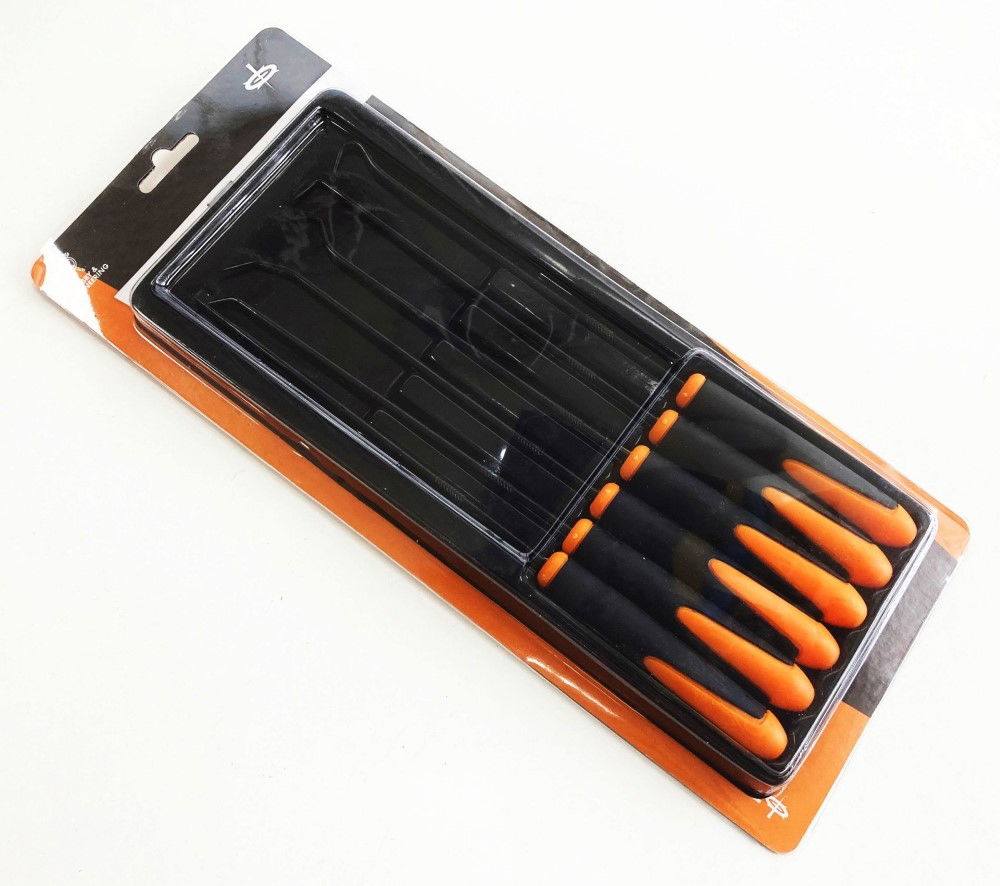 LONG REACH PICK SET 6 PIECE SOFT GRIP 24cm LENGTH - TOOLZONE KDPHB194 thumbnail 2